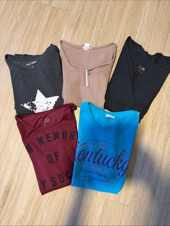 Express Tops - 5 Piece Bundle Of Size Small T-Shirts 5/$25